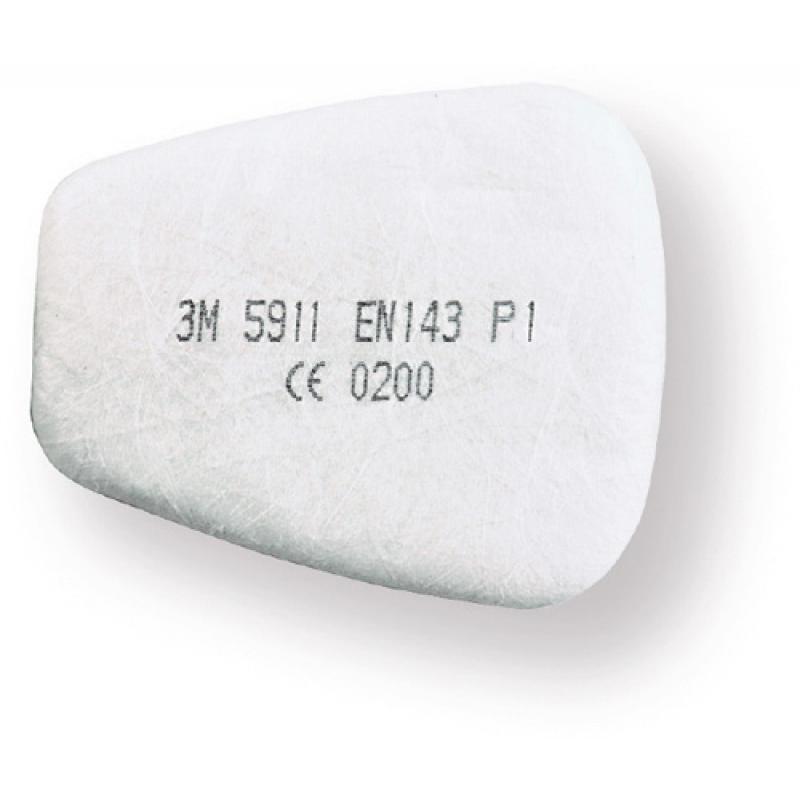 3M 5911 FILTERS FOR SERIES 6000 (PACK OF 2 PIECES)