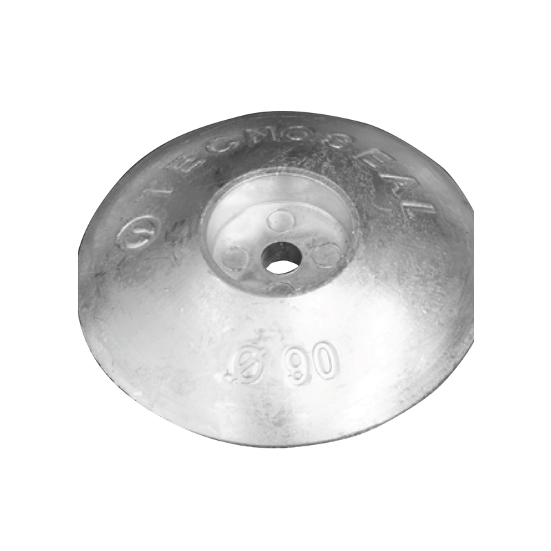 SINGLE ANODE IN ZINC ALLOY FOR RUDDER 90 MM