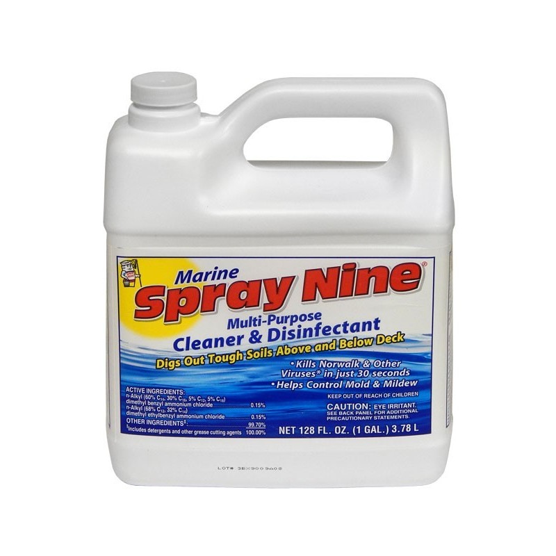 SPRAY NINE MULTI-PURPOSE CLEANER & DISINFECTANT 1 GALLON