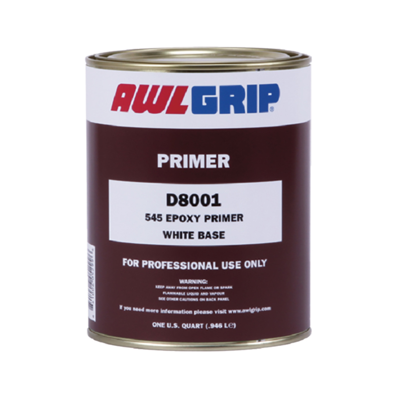 AWL BRITE D8001 EPOXY PRIMER -WHITE BASE 545, 1/4