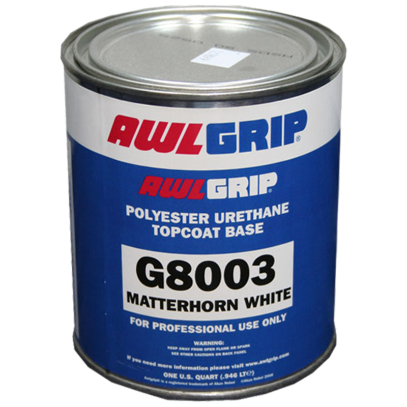 AWL GRIP G8003 MATTERHORN WHITE 1/4 GALLON