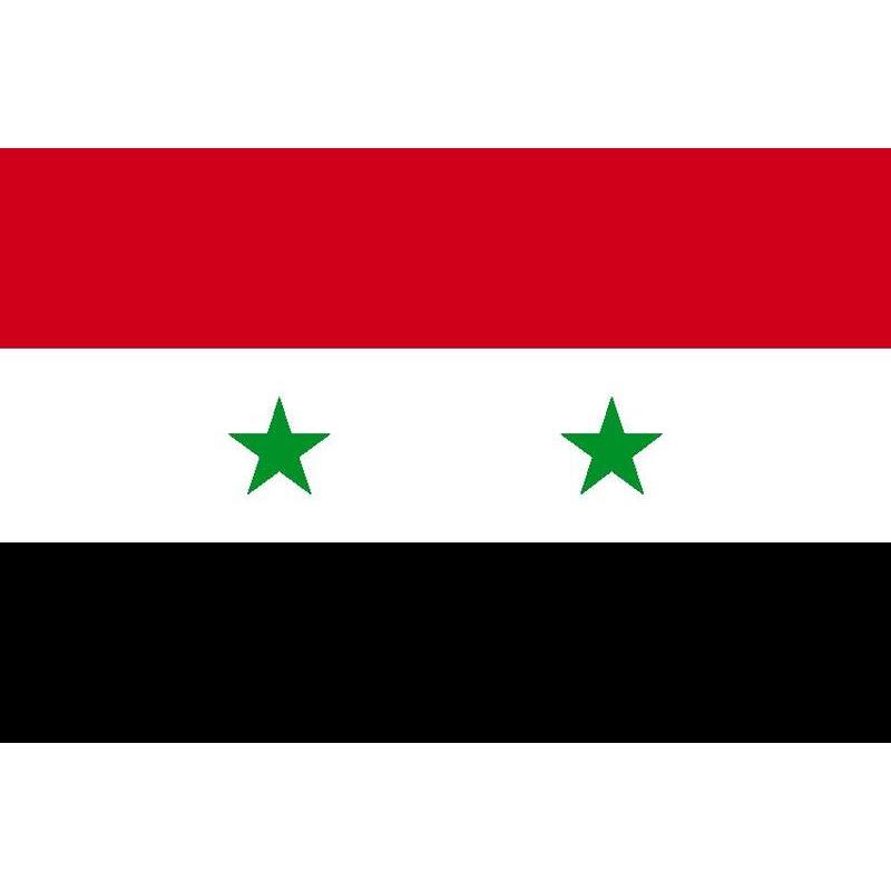 SYRIA FLAG 30X45