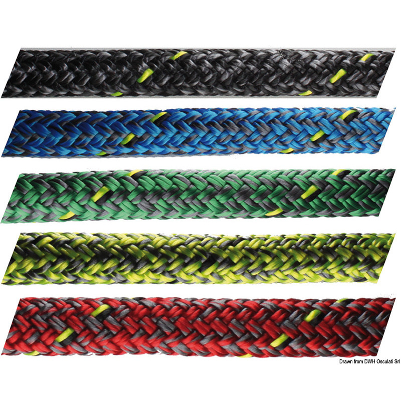 MARLOW D2 RACING 78 BRAID (WITH FLECK) AND CLASSIC ROPE (SOLID COLOUR)