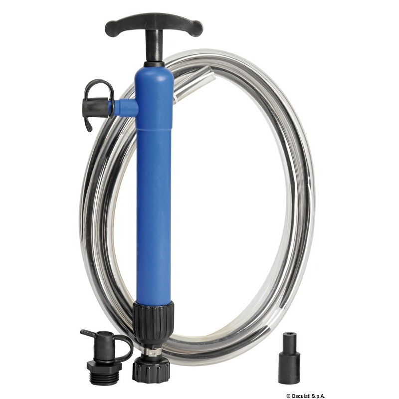 DOUBLE ACTING HAND PUMP, DESIGNED TO SUCTION OIL