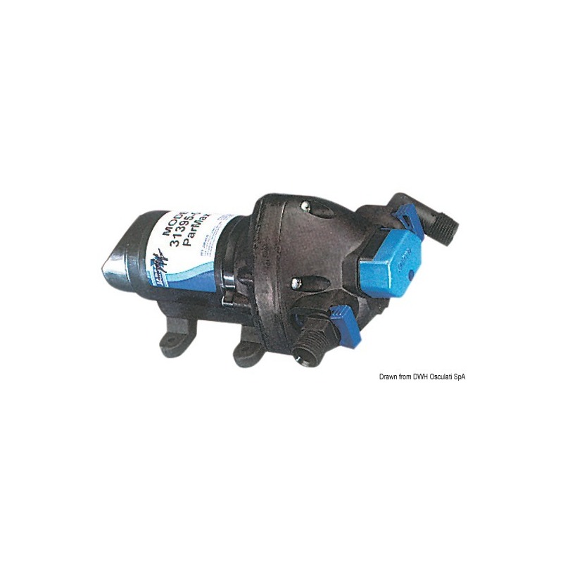FLOJET SELF-PRIMING FRESH WATER PUMP FITTED WITH 3 VALVES