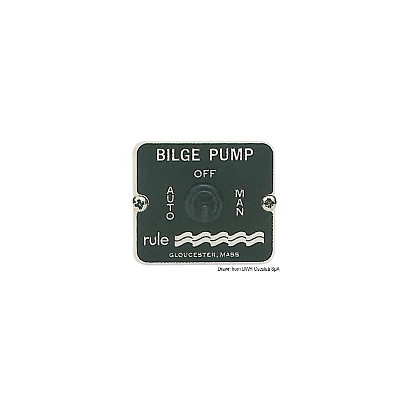 RULE PANEL SWITCH FOR BILGE PUMPS