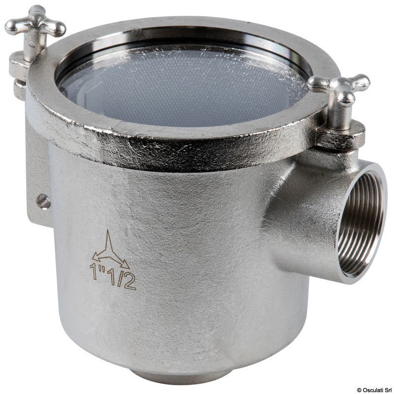 BRONZE WATER FILTER FOR ENGINE COOLING
