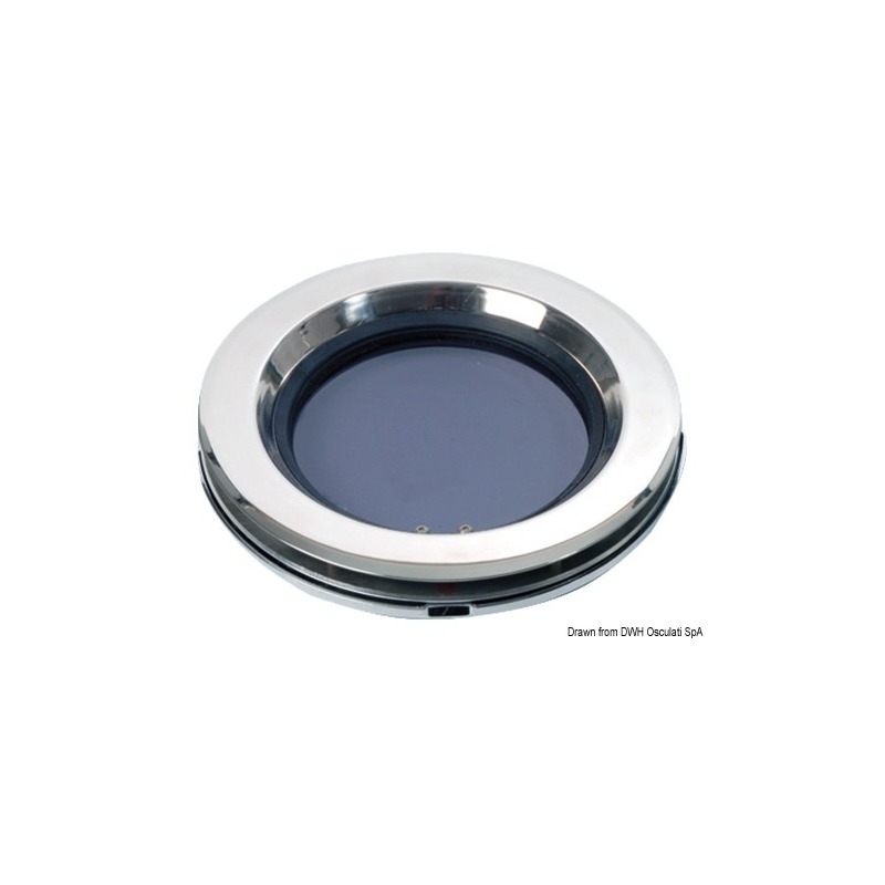 LEWMAR AISI316 STAINLESS STEEL ROUND PORTLIGHT