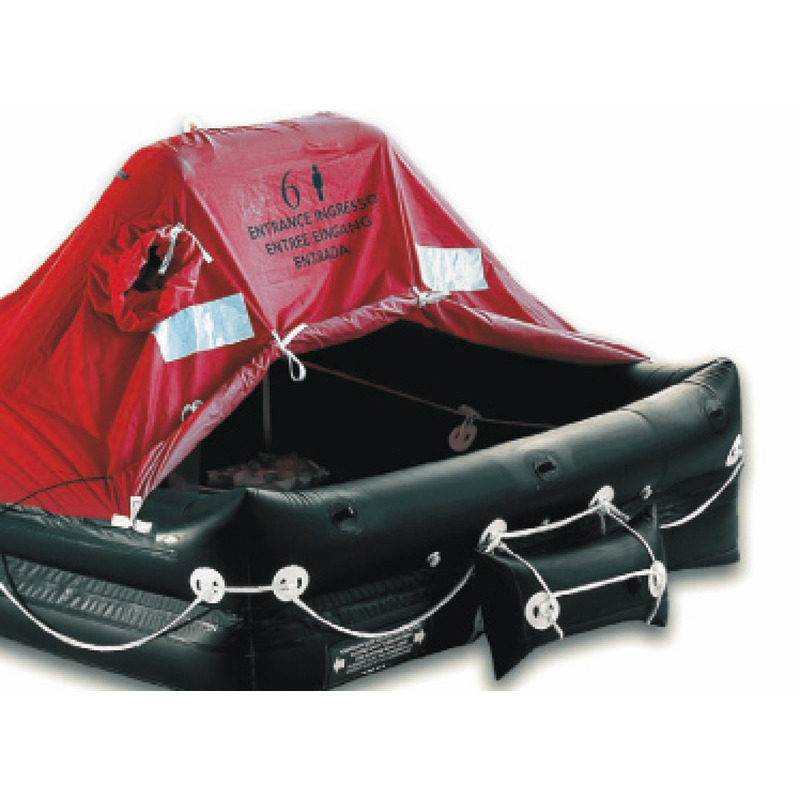 FRANCIA LIFERAFT COMPLYING WITH ISO 9650 STANDARDS