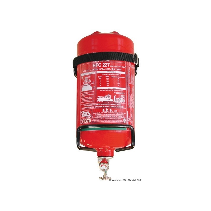 RINA FM-200 APPROVED FIRE EXTINGUISHING SYSTEM