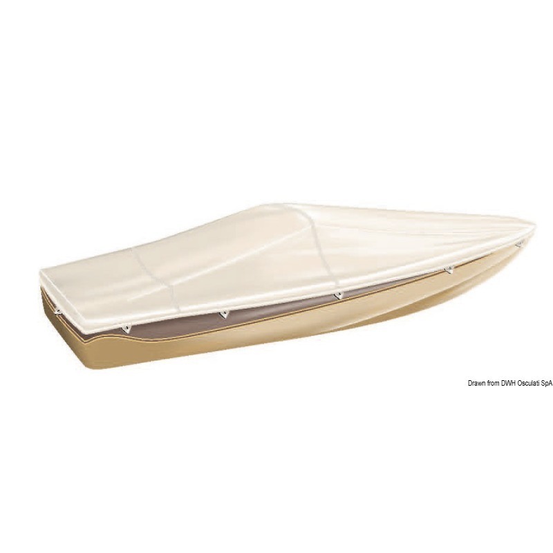 TESSILMARE COVER FOR BOATS WITH WINDSCREEN AND DAY CRUISER.