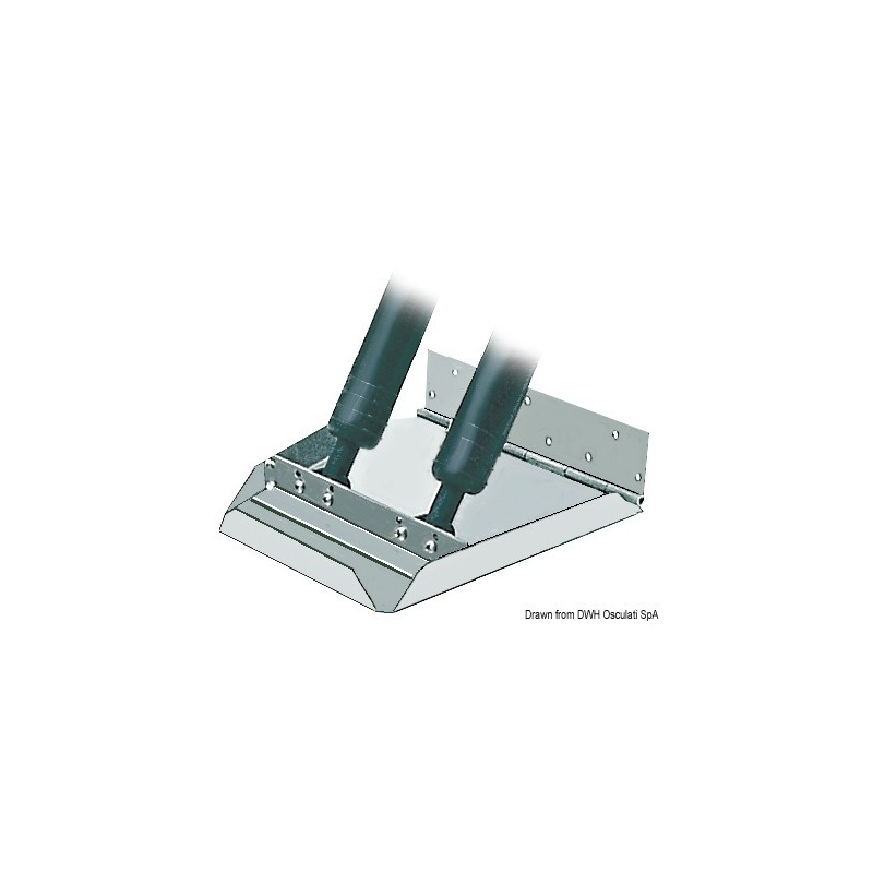 PAIR OF HS SERIES TRIM TABS SUITABLE FOR HULLS OVER 40-KNOT SPEED