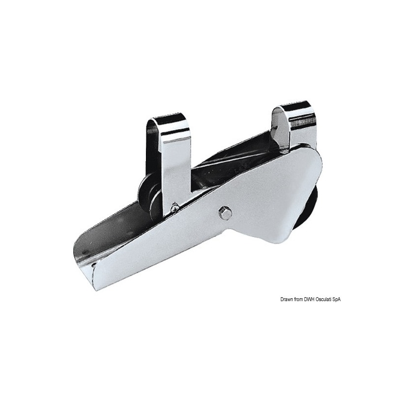 HINGED BOW ROLLER WITH FAIRLEAD UP TO 10 KG