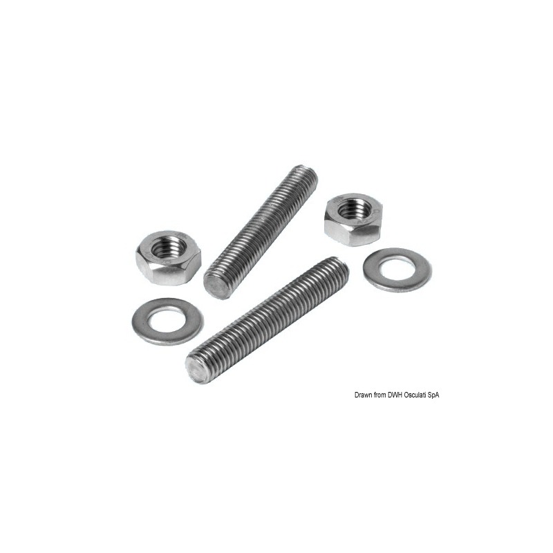 STAINLESS STEEL STUD KIT FOR CLEATS