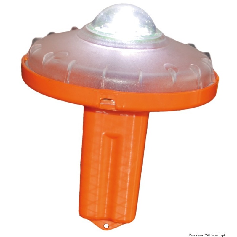 KTR LED FLOATING RESCUE LIGHT WITH AUTOMATIC TILT SWITCHING