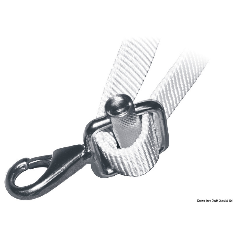 AISI316 STAINLESS STEEL SHACKLE WITH BUCKLE