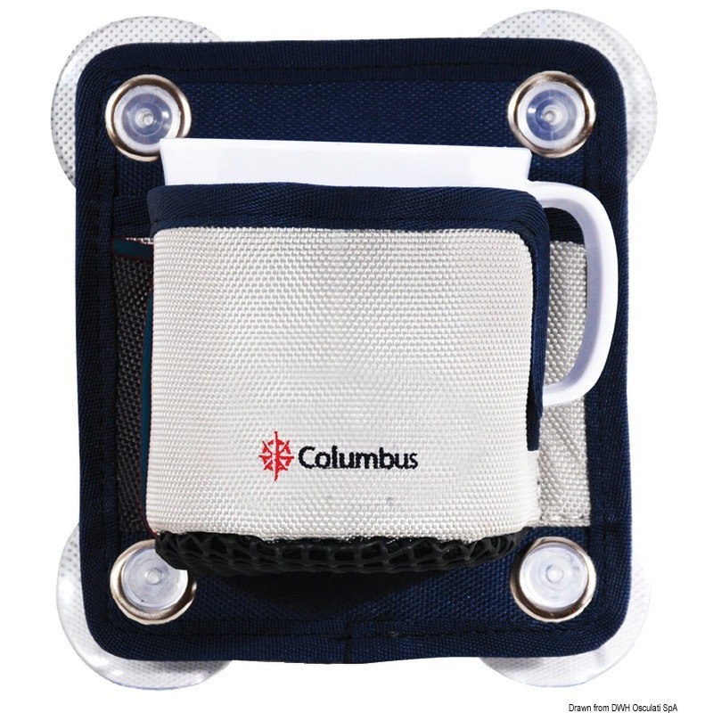 COLUMBUS CUP HOLDING POUCH WITH HANDLE