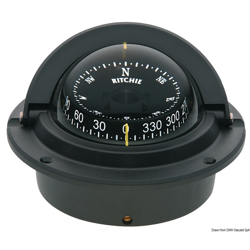 RITCHIE VOYAGER 3'' (76 MM) COMPASSES WITH COMPENSATORS AND NIGHT LIGHTING