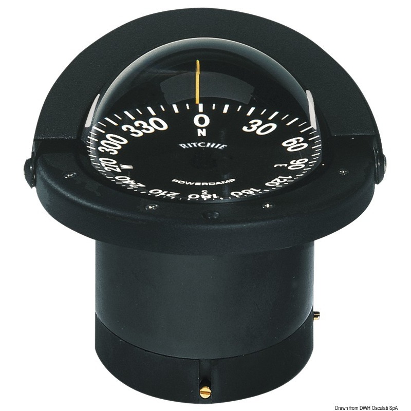 RITCHIE NAVIGATOR 4'' 1/2 (114 MM) COMPASSES WITH COMPENSATORS AND NIGHT LIGHTING