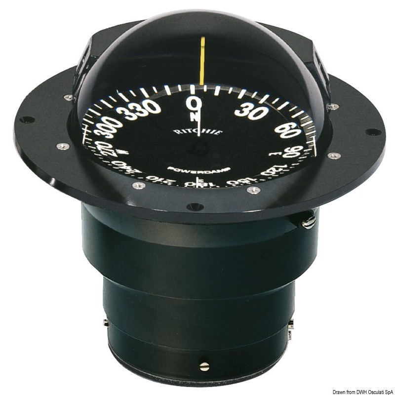 RITCHIE GLOBEMASTER 5'' (127 MM) COMPASSES WITH COMPENSATORS AND NIGHT LIGHTING