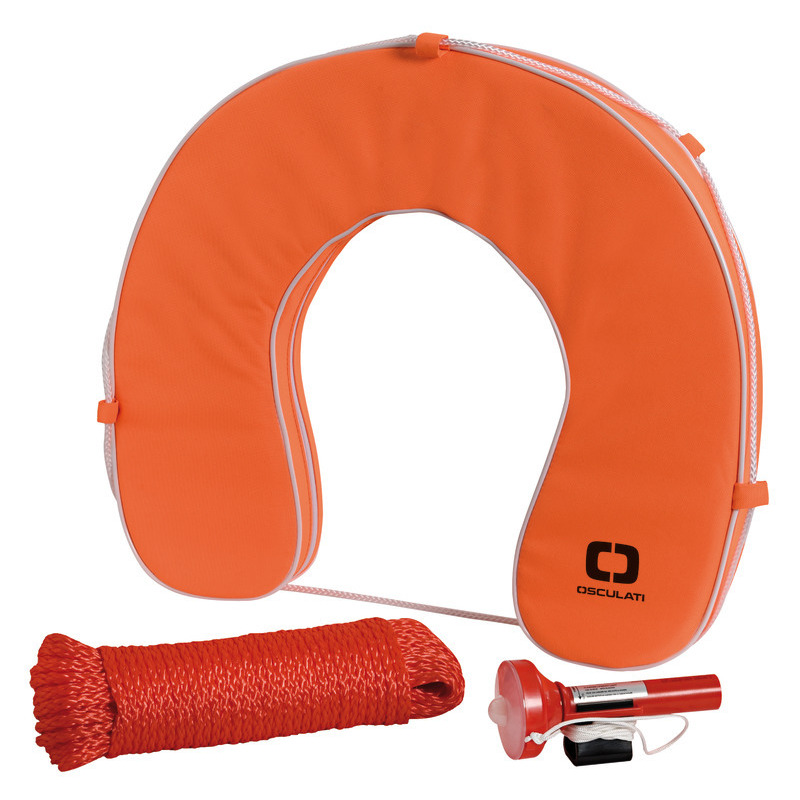 HORSESHOE LIFEBUOY KIT 22.413.02 INCLUDING ACCESSORIES AND CASE